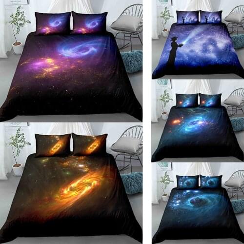 Duvet Cover Sets Soft Comforter King Queen Single Size Bedding Set