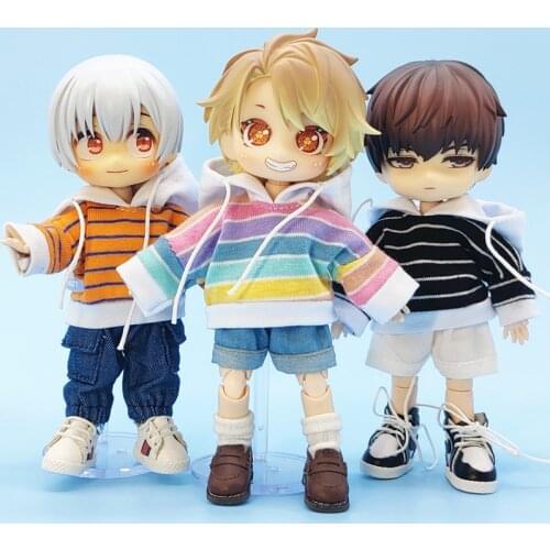 HOUZIWA OB11 Doll Clothes GSC YMY1/12 BJD Doll Shirt