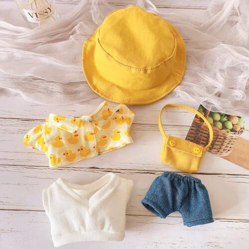 [MYKPOP]KPOP Dolls Clothes & Accessories: Clothes 5pcs Set for 20cm doll (without doll) Fans Collection SA20080606