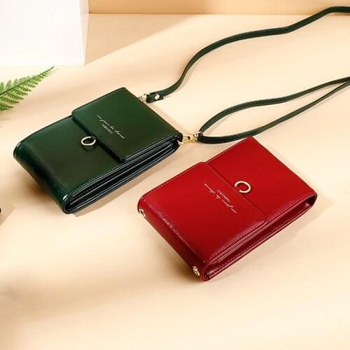 Luxury Women Phone Messenger Bag Leather Mini Summer Shoulder Bags Ladies Coin Purses Crossbody Bag Fashion Brand Female Wallets