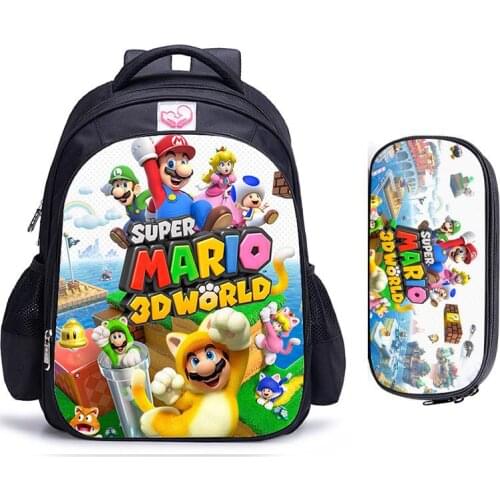 16 Inch SONIC RACING Children School Bags Orthopedic Backpack Kids School Boys Girls Catoon Bags Daily Mochila Infantil