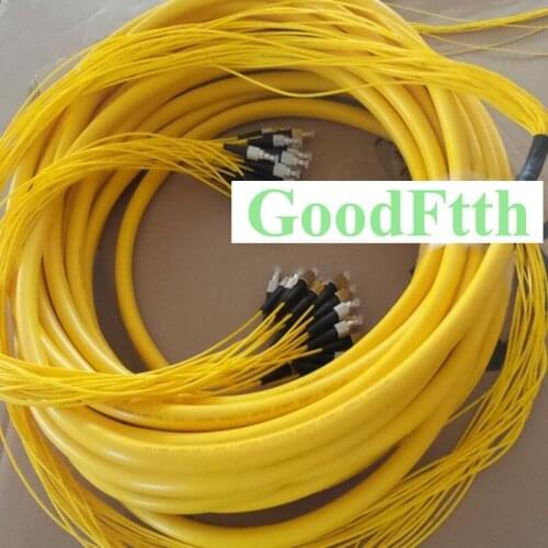 Patch Cord Jumper FC-FC UPC FC/UPC-FC/UPC SM 24 Cores Trunk Breakout 2.0mm GoodFtth 10-50m
