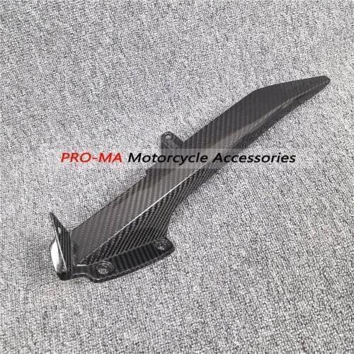 Motorcycle Chain Guard in Carbon Fiber for Honda CB 1000R CB1000R 2018+ Twill glossy weave