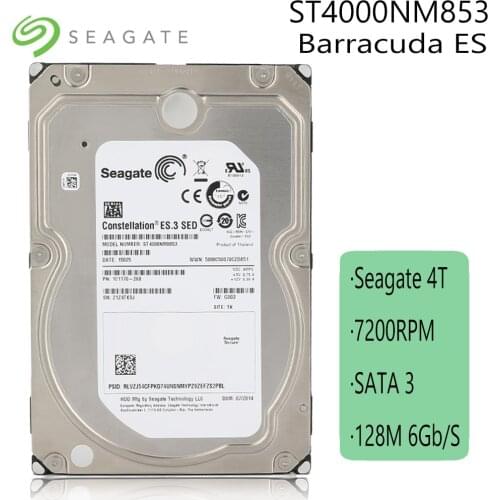 Seagate Brand 4TB Desktop PC 3.5" Internal Mechanical Hard disk SATA 6Gb/s HDD 7200 RPM 128MB Buffer