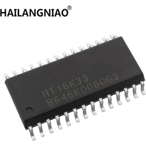 10PCS HT16K33 28SOP LED driver IC