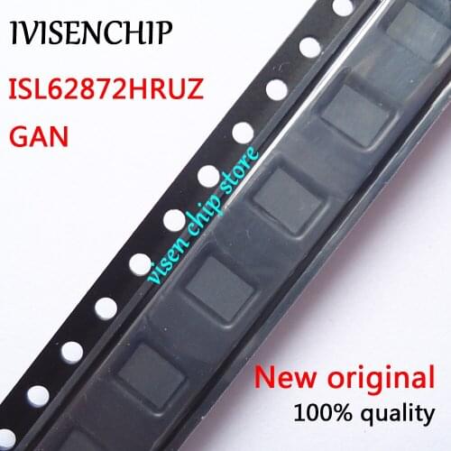 10pcs ISL62872HRUZ ISL62872 62872 GAN QFN-20