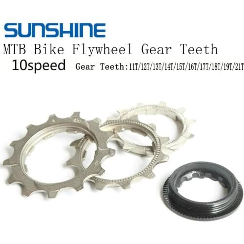 10 Speed 11T-21T MTB Cassette Tool Bicycle Flywheel Teeth Gear Repair Parts Road Bike Freewheel Fixed Gear Repair Part Kits