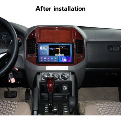 MEKEDE Carplay 6G+18G Android 11 DSP RDS Car Radio GPS Navigation Multimedia Video Player for Mitsubishi Pajero 3 V73 2004-2011