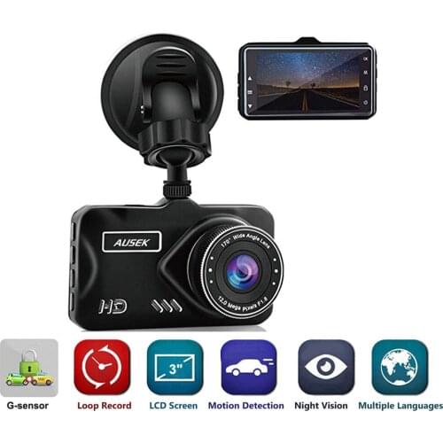 Car DVR 3.0 Full HD 1080P DashCam Vehicle Camera Video Recorder Registrar Car Dash Cam Camera Car Motion Detector Auto Camcorder