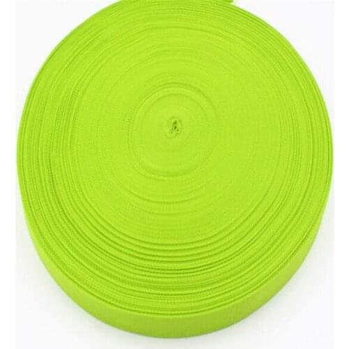 Color PP webbing backpack luggage bag schoolbag with bundled packing braided belt 2-5CM 10 meters long