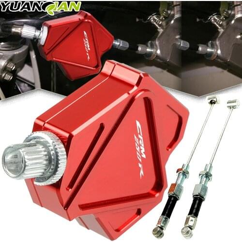 For Honda CRM250R CRM250AR CRM250 CRM 250 R AR 1994-1998 Motorcycle CNC Stunt Clutch Lever Easy Pull Cable System CRM250R logo