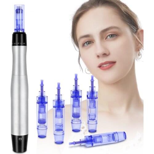 Electric Derma Auto Machine Best Skin Care Tool Kit Microblading Micro Needles Tattoo Microneedling Pen Mesotherapy