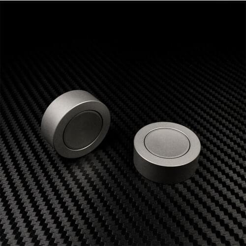 Mini Pocket Round Hand Spinner Brass Titanium Fidget Spinner Fingertip Gyro EDC Adult Anti Stress ADHD Creative Toy