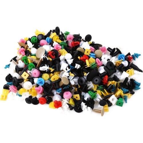 Multifunction Practical Car Buckles 500 pcs/pack High Quality Durable Car Fasteners Supplies