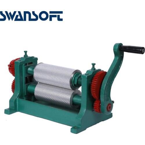 Manual bee wax beeswax foundation roller embossing machine 86X195 Self-cut edge