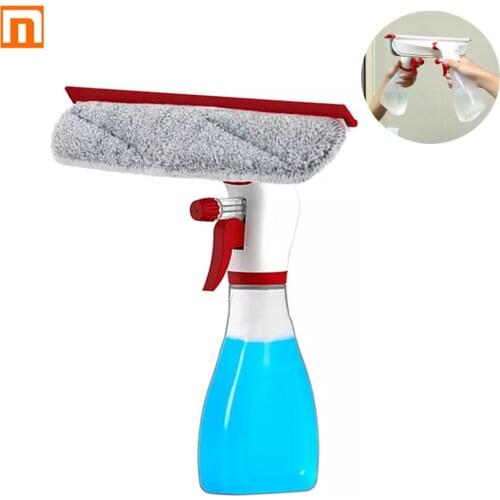 Xiaomi Yijie 2 In1 Time-lapse Sprayer Bottle & Window Cleaner Cloth Cleaning Brush Mop Bendable Duster Cleaner