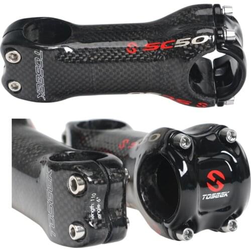 Bicycles Stem 70mm-130mm Road Bike Stem Carbon Fiber Bicycle Parts Bike Fork Stem