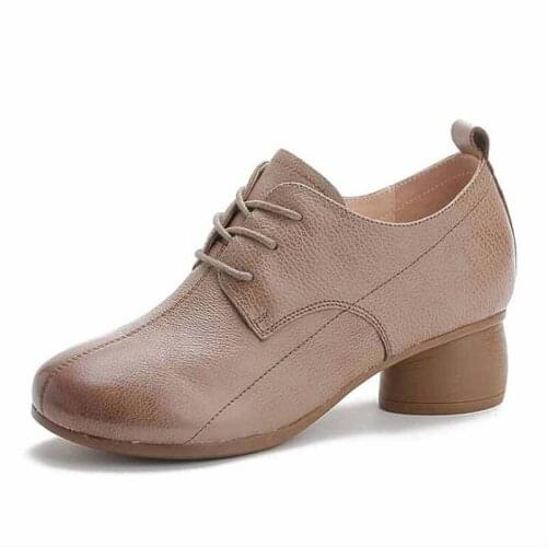 Flats For Women Comrfort Genuine Leather Flat Shoes Woman Slipony Loafers Ballet Shoes Female Moccasins Big Size