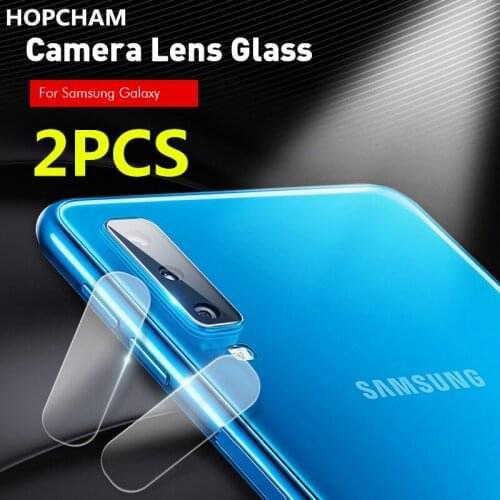 2Pcs For Samsung Galaxy A10e 20 A70 Camera Lens Film Protector Safety Glass For A50 80 40 Phone Lens tempered Glass Protection