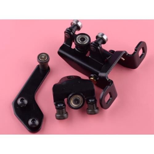 4796304 4796308 1667675 1639910 1705694 3pcs Left Side Door Roller Runner Top Middle Lower Bottom Fit for Ford Transit MK6 MK7