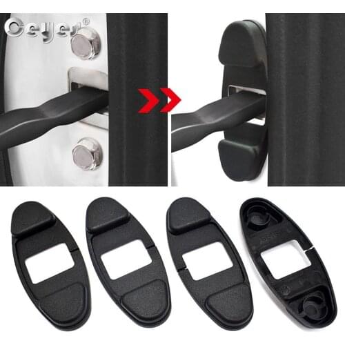 Ceyes Abs Accessories Door Lock Stopper Limiting Cover Case For Nissan Qashqai X J10 J11 Trail Tiida Juke Car Arm Buckle Styling