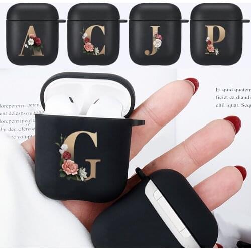 Airpods Case for Apple Airpods 1st/2nd Gen Black Silicone Wireless Bluetooth Earphone Box Cover
