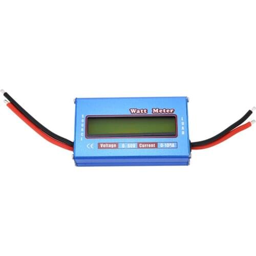 1Pc/lot RC Digital Wattmeter Watt Meter Power Analyzer Meter Checker DC 60V 100A Balance Voltage Battery Balancer Charger Tools