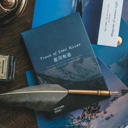 30 Sheets Stars Moon Life Birthday Card Postcard Greeting Card Wish Card Fashion For Girl Kids Wife Husband Anniversary Gifts