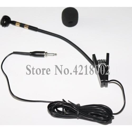 Condenser Wired Lapel Lavalier Clip-on Stage Saxophone Microphone Professional Trumpet Sax Gooseneck Musical Instrument Mic