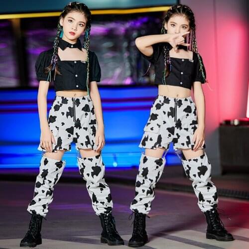 Girls Jazz Dance Costume Girls Catwalk Fashion Fashion Street Dance Suit Fashion Childrens Day Childrens Costume Summer