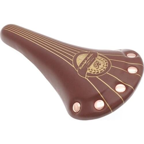 New bicycle saddle MTB bike saddle fixed gear Retro Seat cushion Seat bag PU bicycle saddle