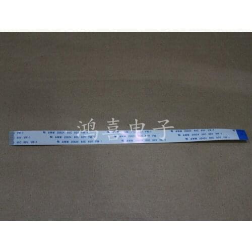 WZSM New FFC FPC Cable 0.5mm Pitch spacing 20 Pin Length 40mm 50mm 70mm 80mm 100mm 120mm 200mm 300mm width 10.5mm Reverse