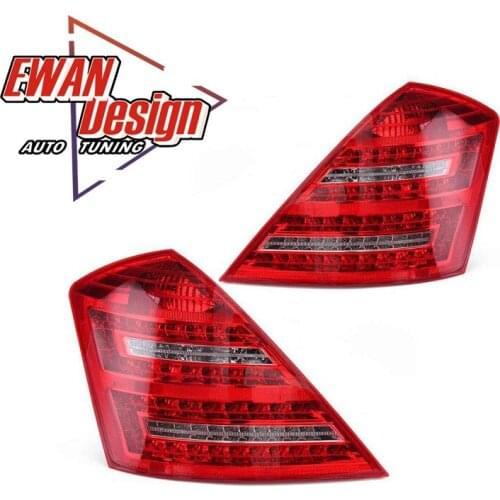 Wholesale trade /1Set/2pcs New Style Taillights S Type RearLamp For W221 2007 - 2012