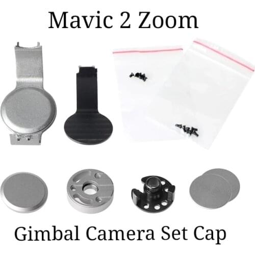 Original For DJI Mavic 2 Zoom Gimbal Camera Set Cap with Drone Camera Cover Screw Repair Accessories (Used)