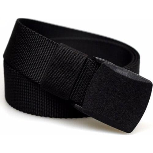 Automatic Buckle Nylon Belt Male Army Tactical Belt Mens Military Waist Canvas Belts Cummerbunds High Quality Strap