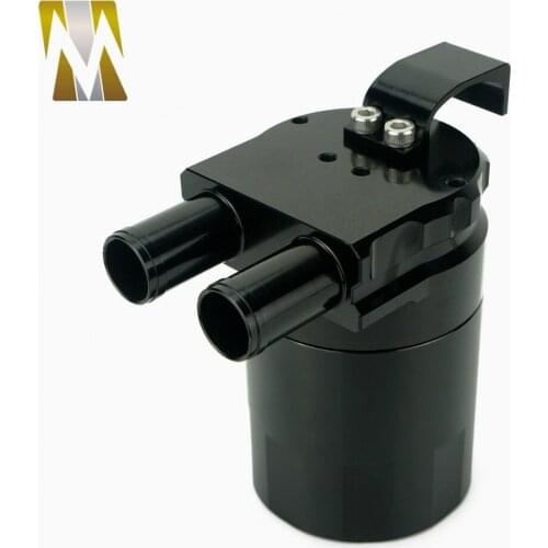 High Performance Universal Racing Aluminum Reservior Oil Catch Can Tank for N54 335 Alloy Fuel Tanks 0.5L 500ml