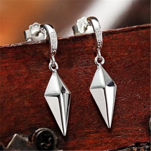 Cosplay 1 Pair Silver Women Drop Earrings Jewelry Anime Fairy Tail Erza Eardrop Halloween Cosplay Earring Gift