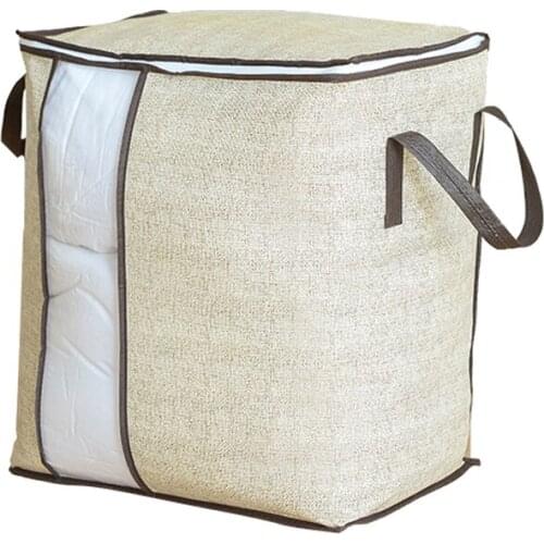 14PCS / LOT Nonwoven Household Quilt Storage Bag Clothing Blanket Quilt Dustproof Bag Bedroom Organizer