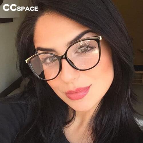 48052 Plastic Titanium Cat Eye Retro Glasses Frames Ultralight Men Women Optical Fashion Computer Glasses