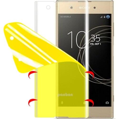 7D Full Cover NanoEdge Protective Film for Sony Xperia XA / XA1 / XA2 Plus / Ultra XA3 X Performance Screen Protector Film