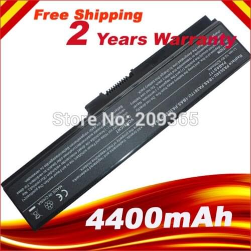 5200MAH battery for TOSHIBA PA3817 PA3817U PA3816U PA3818U Satellite L645 L655 L700 L730 L735 L750 L755 L740 L745