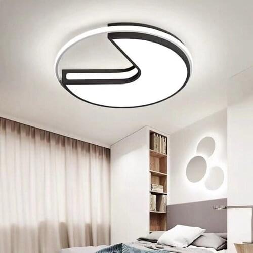 Acylic Ceiling Lights Square Rings For Living Room Bedroom Home AC85-265V Modern Led Ceiling Lamp Fixtures lustre plafonnier