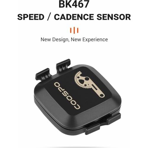 CooSpo Cadence Sensor Speed Sensor Rpm Sensor Bluetooth and ANT+ Road Bike Mtb Sensor For Wahoo Garmin Bike Computer