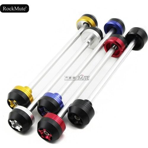 For Aprilia RSV4 RSV-4 2009-2015 14 13 12 11 10 Front Axle Fork Wheel Protector Crash Slider Motorcycle Falling Protection
