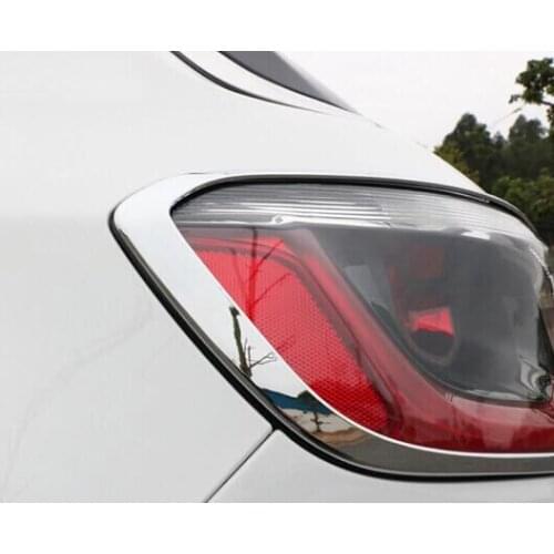 ABS chrome taillight lamp cover trim for Jeep Compass 2017 2018 2019