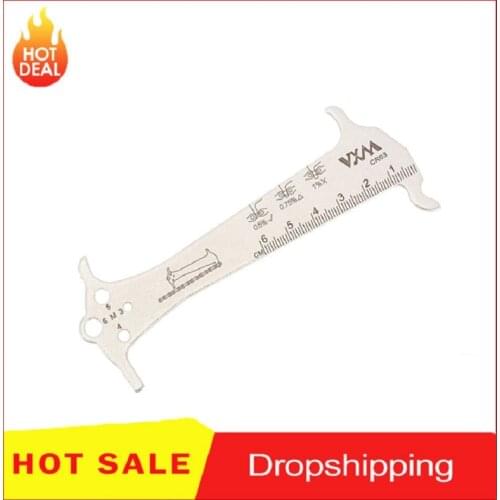 MTB Bike Chain Wear Indicator Measurement Checker Biking Ruler Bicycle Chains Gauge Portable Dustproof Cycling Parts