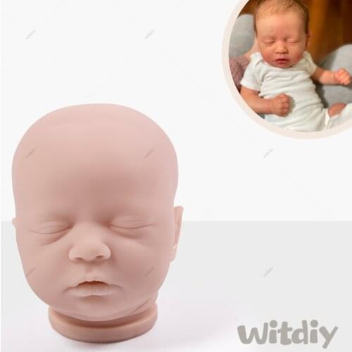 Witdiy Skya Sleeping Doll 18.5 Inches Reborn kits unpainted reborn kit reborn baby kit unpainted doll Blank kit bebe kit