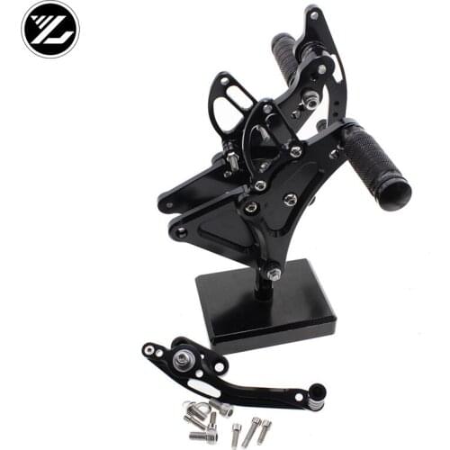 CNC Verstelbare Rearsets Achter Set Motorfiets Footrest Moto Pedaal pedal For buell XB9S XB12S XB9R XB12R Motorfietsen Voet Acc