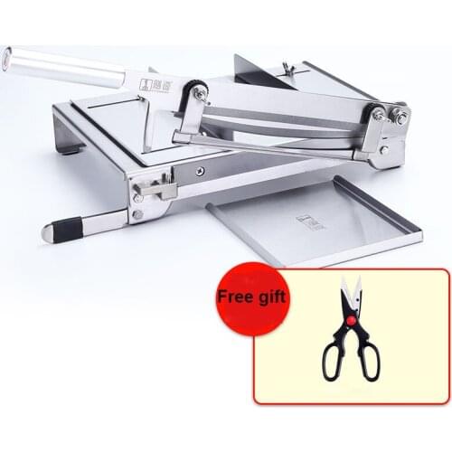 Stainless Steel Commercial Household KD0288 Slicer Meat Slicer Chicken Duck Fish Lamb Meat Bone Cutting Machine