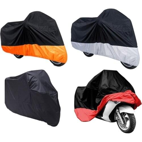 Motorcycle Covers For Kawasaki Bache Moto Protection Housse Motorcycle Cover Outdoor Indoor UV Protector Scooter Cover Interieur